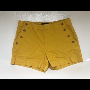 Banana Republic Mustard Shorts